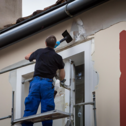 Peinture façade : modernisez l'aspect de votre façade avec une nouvelle couleur Albertville